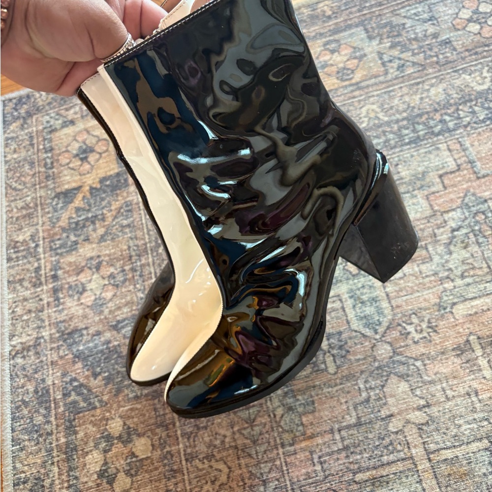 Stylish Black and White Women's Boots